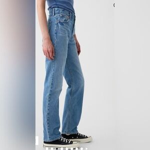 GAP Women's 90s straight high rise 26P